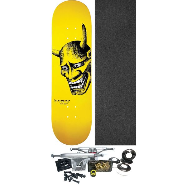 Deathwish Skateboards Jake Hayes All Tore Up Skateboard Deck - 8.5" x 32" - Complete Skateboard Bundle